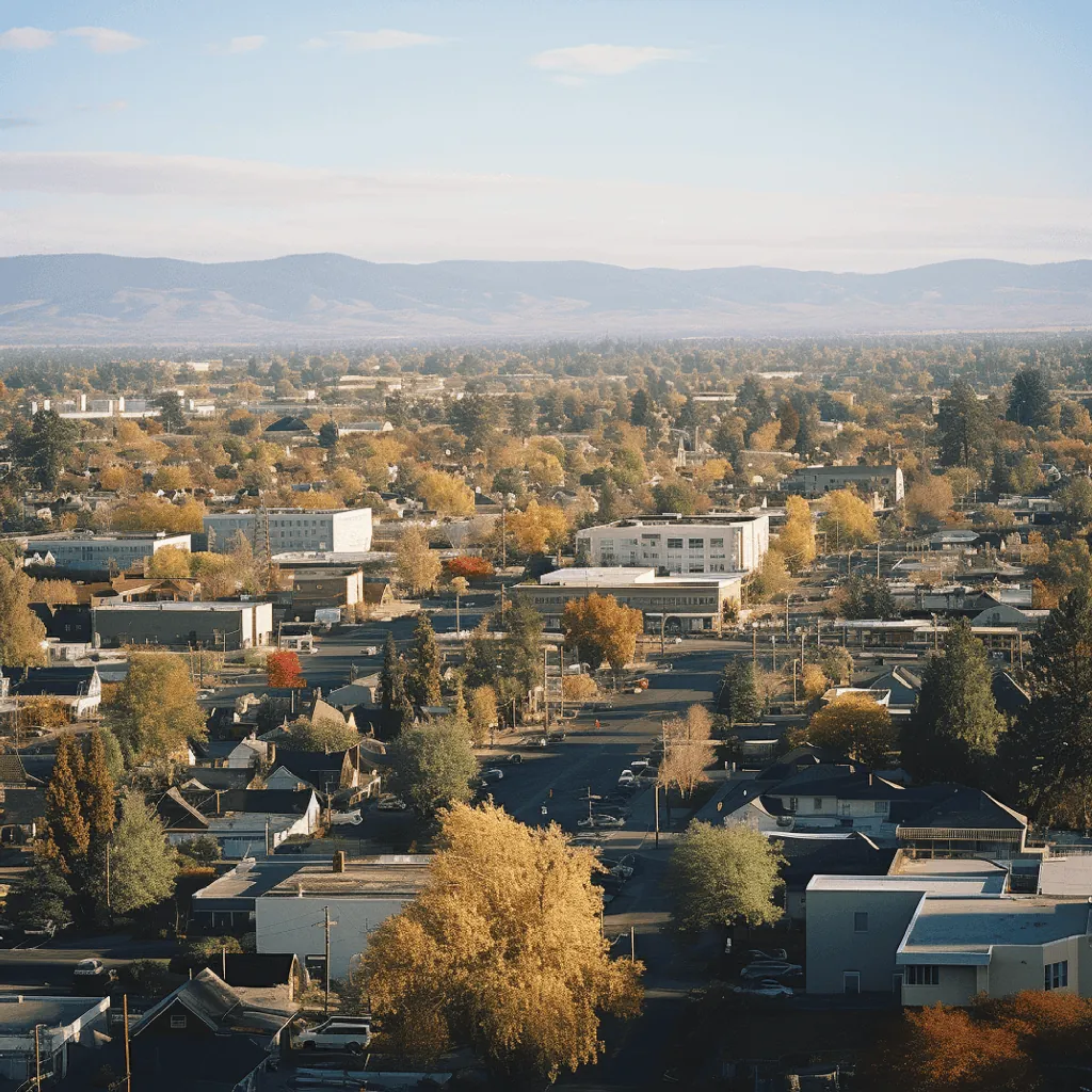 Southern Oregon landscape near Medford, where RWA is based